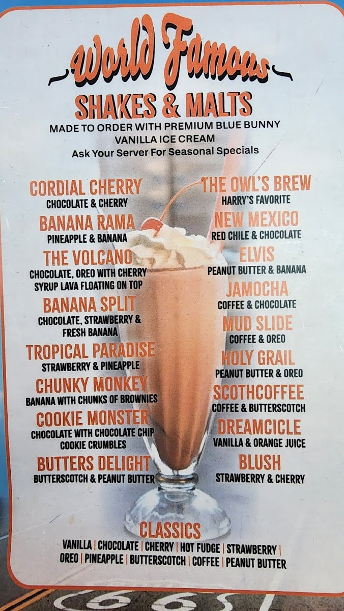 Owl Cafe Menu - Image 3